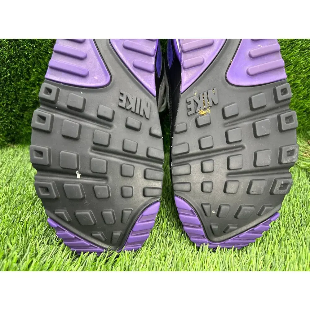 Nike Air Max 90 CD0490-103 Athletic Sneaker Women's 8.5 Gray Mesh Gym Cushioned